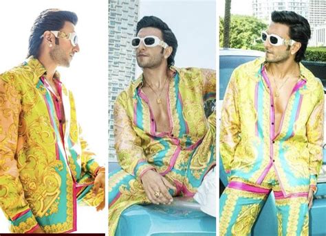 ranveer singh versace shirt price